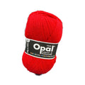 Sockenwolle Opal uni rot 5180