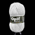 Sockenwolle Opal uni Mittelgrau 5193