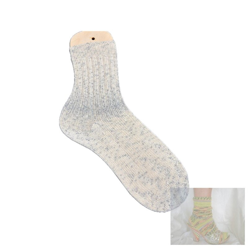 Handgestrickte Socken aus Regia Springtime Mood – Größe 46/47