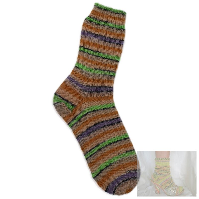 Handgestrickte Socken Electric Gr. 40/41