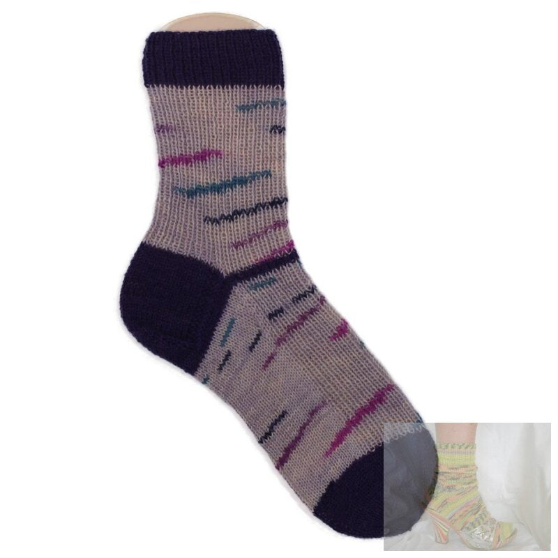 Handgestrickte Socken Nubes Gr. 40/41