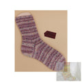 Handgestrickte Socken Premium Gr 34/35 mit Seide