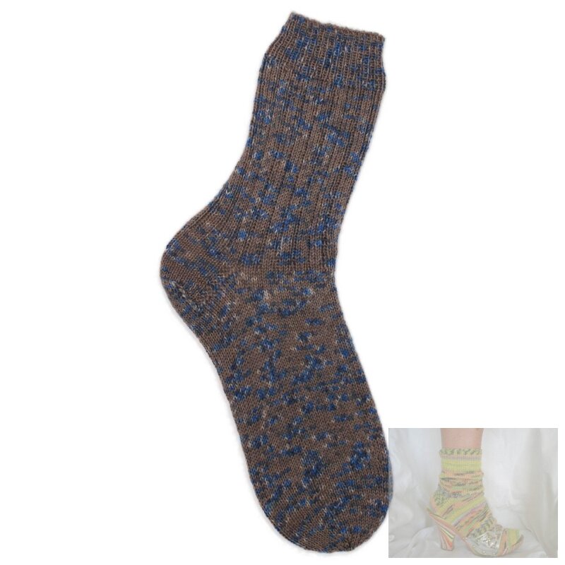 Herrensocken handgestrickt Gr. 42/43 HappyDots